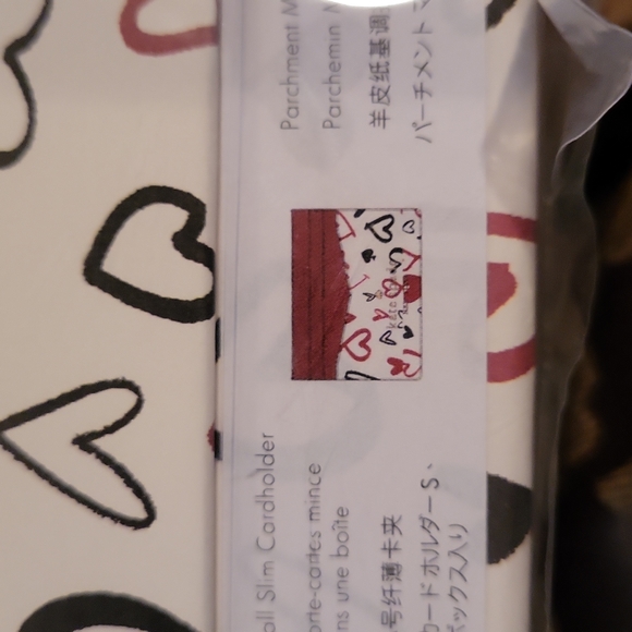 Kate spade  Firm Hp  heart leather boxed bagged tagged leather card holder ♥️ - Picture 2 of 9